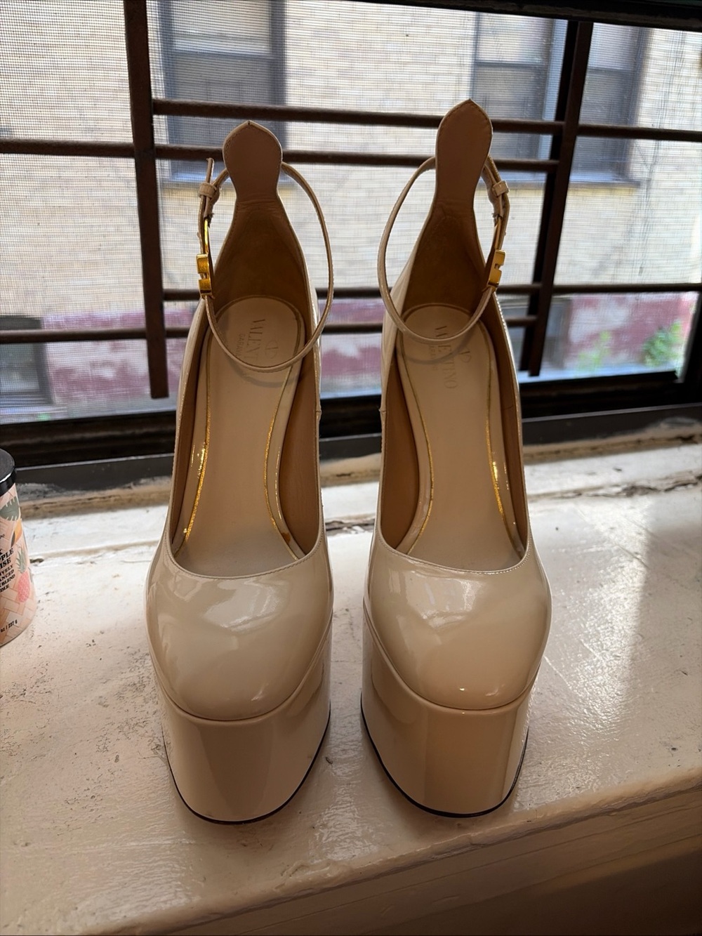 Valentino Tan-Go Platform Mary Jane Shoes - Picture 3 of 7